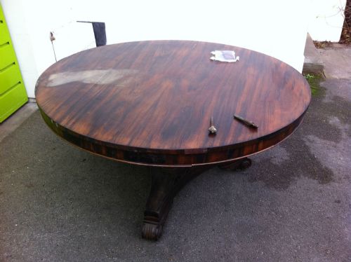 a 19th century goncalo alves breakfast table