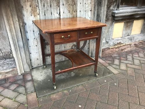 late 18thc mahogany table