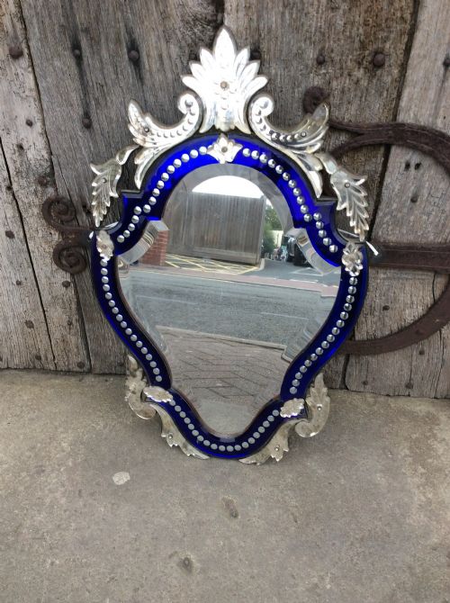 a 19thc venitian mirror