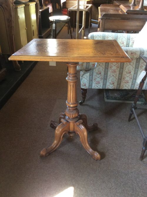 a 19thc occasional table in oak lacewood and thuya wood attributed to gillows