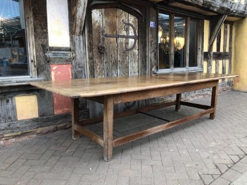 18th century oak refectory table