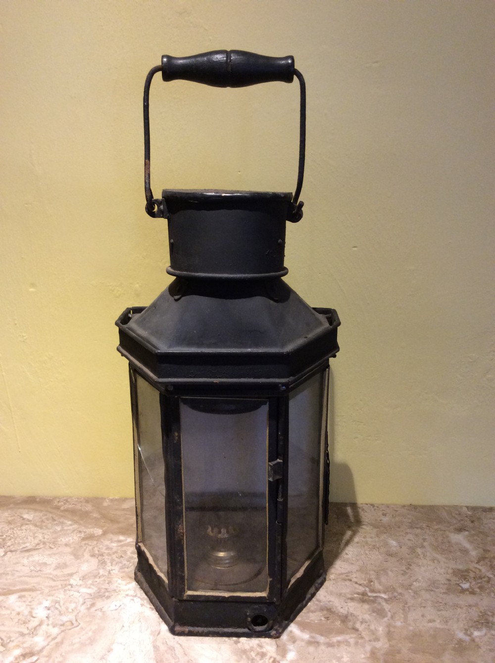 19thc oil lantern