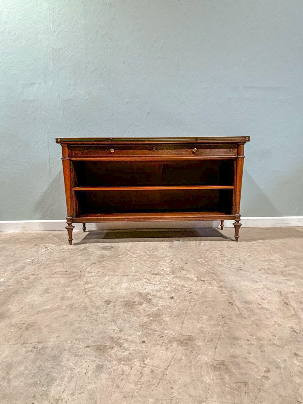 gillows rosewood low library bookcase library table