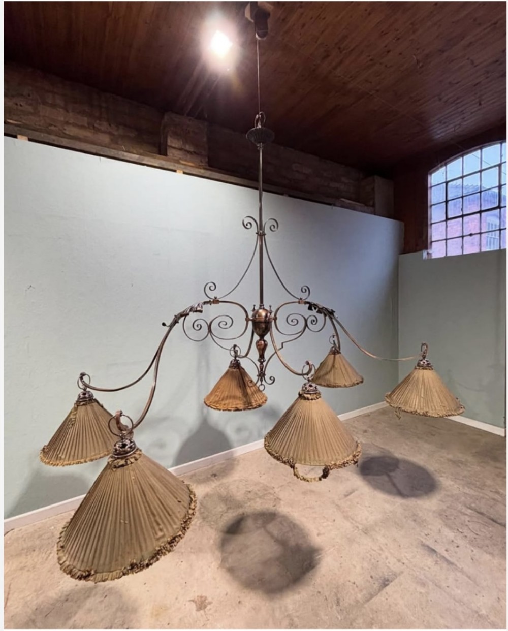 19th century billiard snooker light